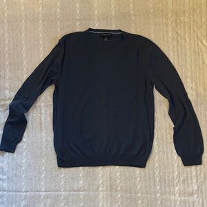 Banana Republic Men's Navy Crewneck Sweater
